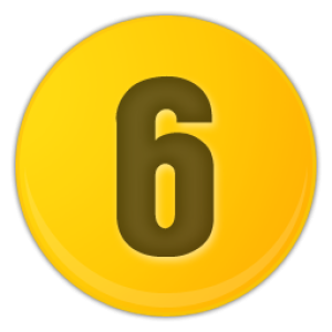 Number 6 PNG