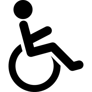 Disabled handicap symbol PNG