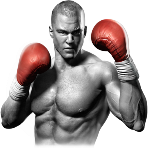 Boxing man PNG image