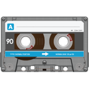 Audio cassette PNG