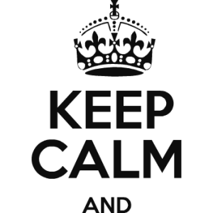 Keep Calm PNG
