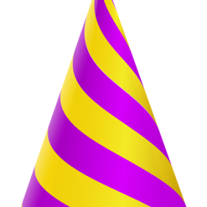 Party birthday hat PNG