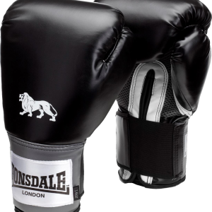 Black boxing gloves PNG image