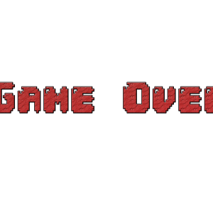 Game over PNG