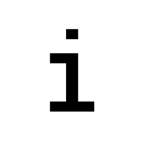 letter I PNG