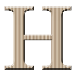 Letter H PNG