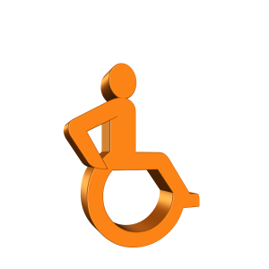 Disabled handicap symbol PNG