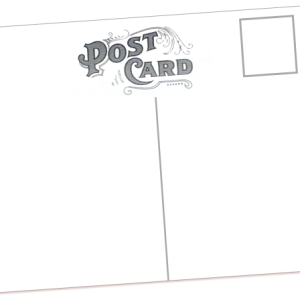 Postcard PNG