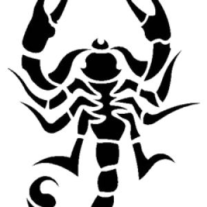 Tattoo scorpion PNG image