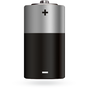 Alkaline battery PNG
