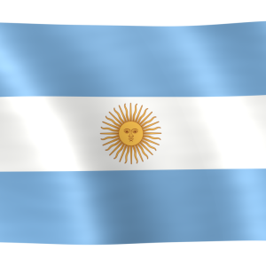 Argentina flag PNG