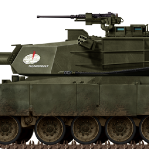 M1 Abrams tank PNG