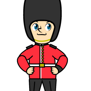 England London soldier PNG