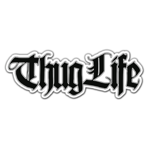 Thug life PNG