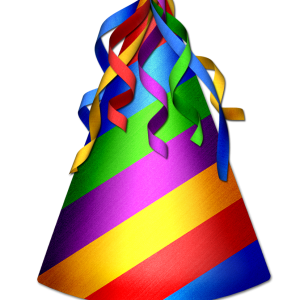 Party birthday hat PNG