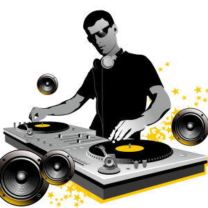 Disc jockey PNG