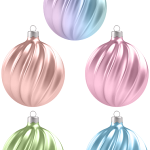 Christmas balls baubles