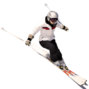 Skiing PNG