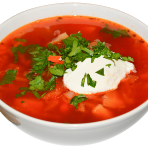 Ukraine food borsch PNG