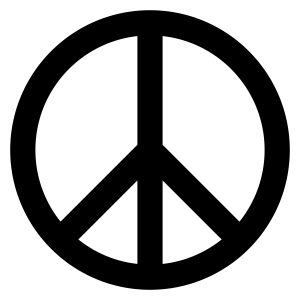 Peace symbol PNG