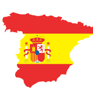 Spain map PNG