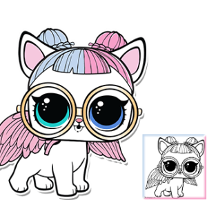L.O.L. Surprise! doll PNG