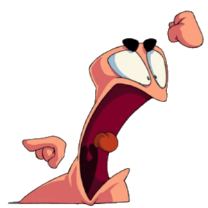 Worms game PNG
