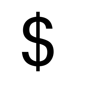 Dollar sign PNG