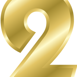 Number 2 PNG