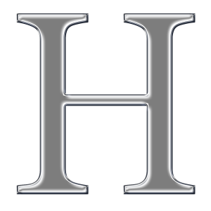 Letter H PNG
