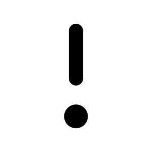 Exclamation mark PNG