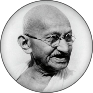 Mahatma Gandhi PNG