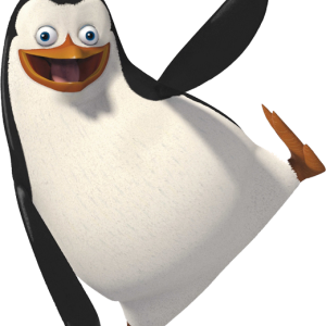 Penguin PNG image, Madagascar penguin PNG image