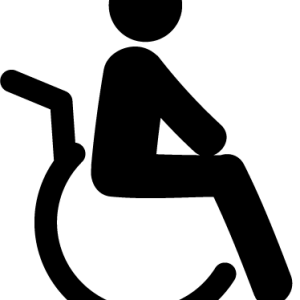 Disabled handicap symbol PNG