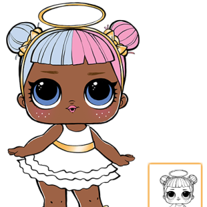L.O.L. Surprise! doll PNG