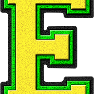 Letter E PNG