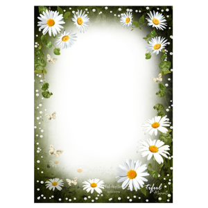 Floral frame PNG