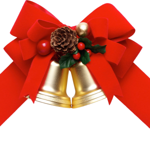 Christmas ribbon PNG image