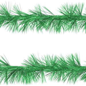 Christmas tinsel PNG