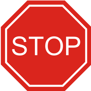 Sign stop PNG