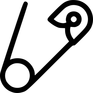 Safety pin PNG