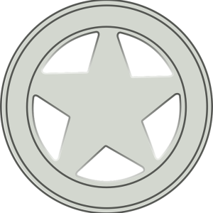 Sheriff badge PNG