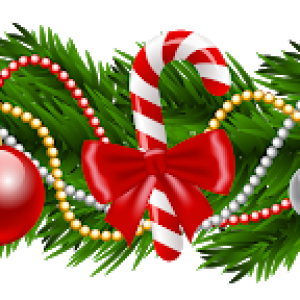 Christmas garland PNG
