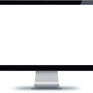 Monitor transparent LCD PNG image