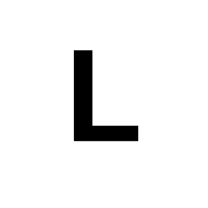 Letter L PNG