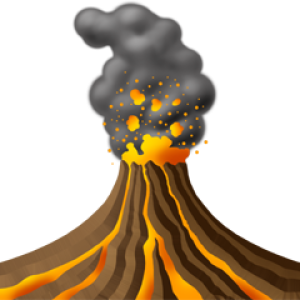 Volcano PNG