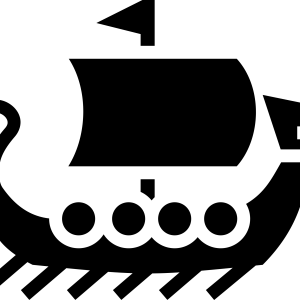 Viking ship PNG