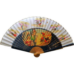 Spain hand fan PNG