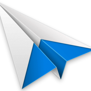Paper plane PNG