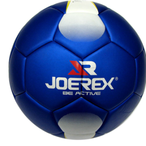 Blue football ball PNG image